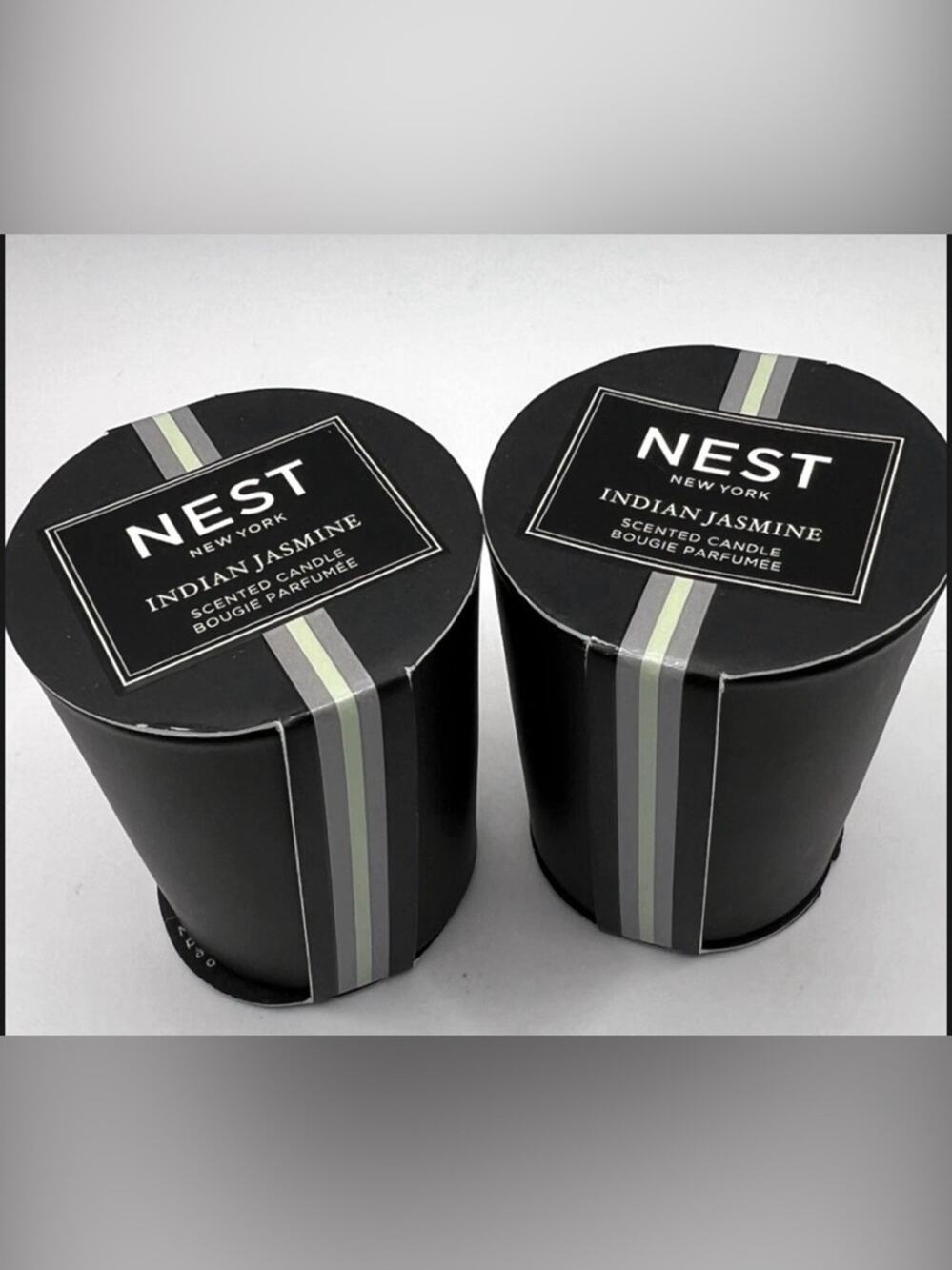 Nest Indian Jasmine Scented Candle - NEW 2 PACK Black Ceramic - Picture 8 of 8